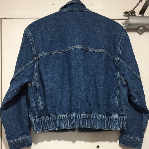 NEW MNG CROPPED DENIM JACKETS SIZE S - Picture 3 of 7